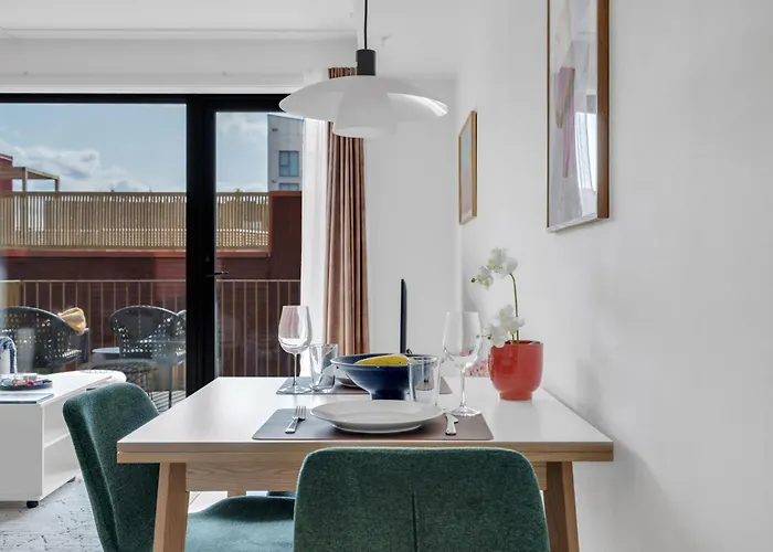 아파트 Vervet I Center I Amazing Balcony 트롬쇠