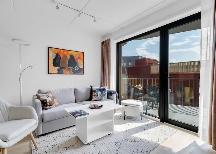 아파트 Vervet I Center I Amazing Balcony 트롬쇠